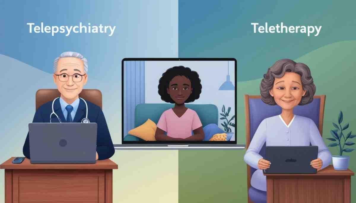 Telepsychiatry vs. Teletherapy: Understanding the Key Differences